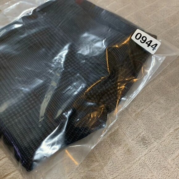 Forever 21 Contemporary Women Medium Pants Dark Gray Plaid Tuxedo Stripe Pull On - Picture 12 of 12